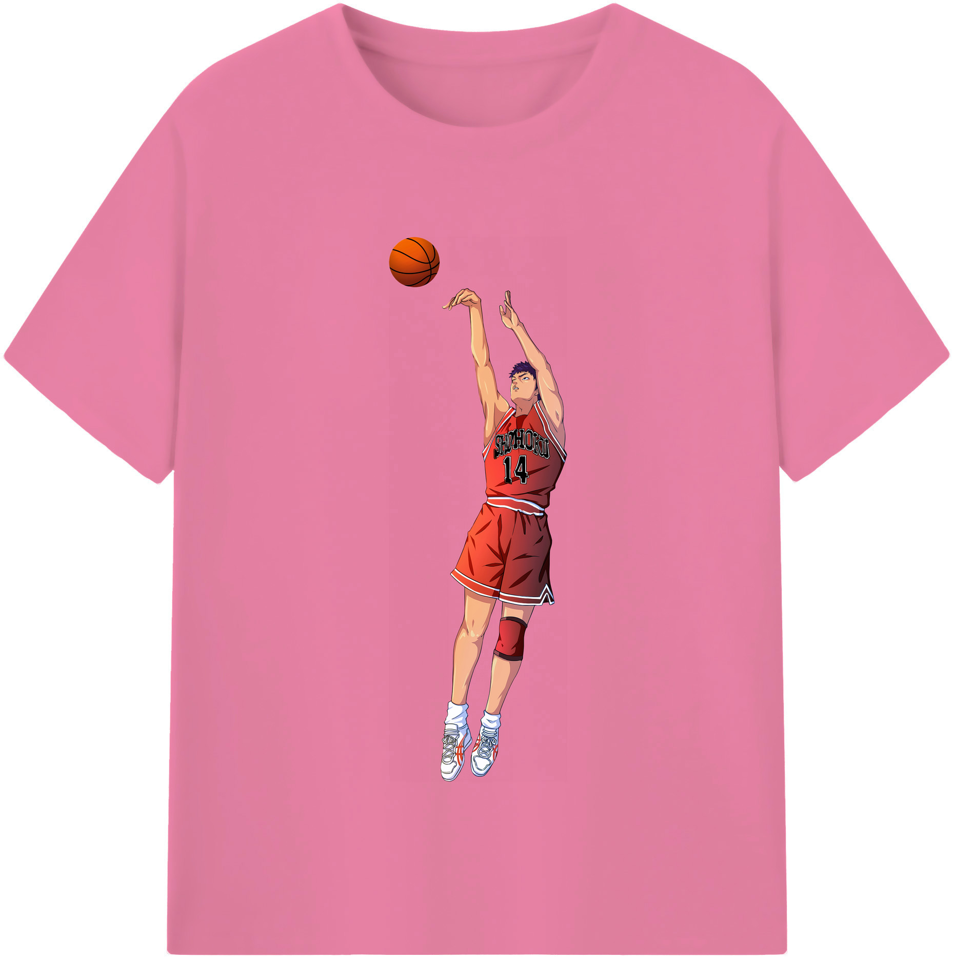 （画像用） SLAM DUNK／スラムダンク 綿100％半袖Tシャツ（フロントプリント）